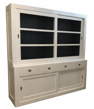 Kasten van de Koning Buffetkast wit grijs Hasselt 220cm