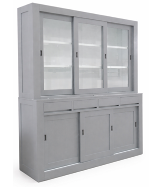 Kasten van de Koning Buffetkast design grijs Enschede 200cm