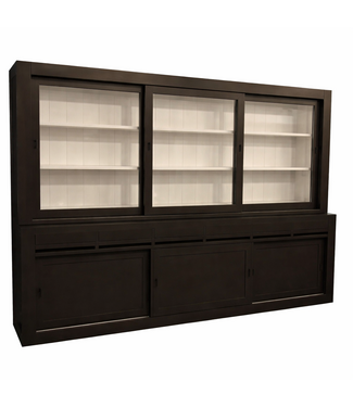 Kasten van de Koning Buffetkast antraciet - wit Enschede 300cm