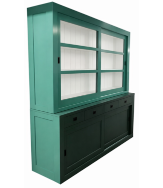 Kasten van de Koning Buffetkast turquoise Hasselt 240cm