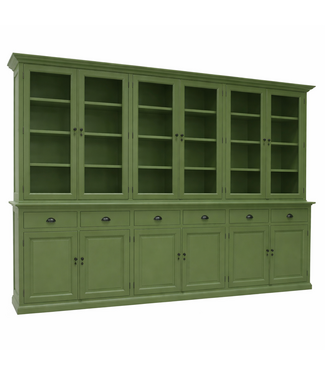 Kasten van de Koning Buffetkast XL rietgroen - groen Dronten 300cm