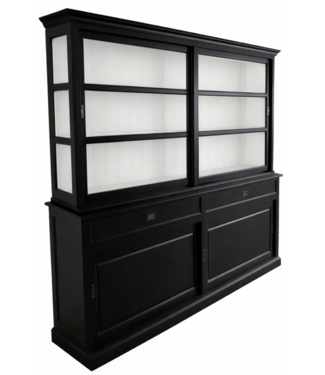 Kasten van de Koning Buffetkast zwart Montfoort 240cm