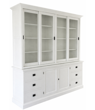 Kasten van de Koning Buffetkast Lopik wit 240 x 240cm