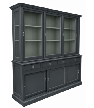 Kasten van de Koning Buffetkast antraciet Jubbega 180cm