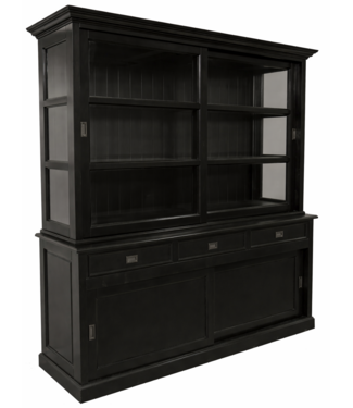 Kasten van de Koning Buffetkast zwart-zwart Montfoort 180cm