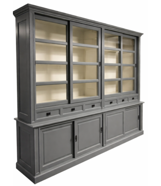 Kasten van de Koning Buffetkast XL babyblauw Utrecht 300 x 240cm