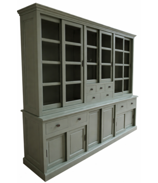 Kasten van de Koning Buffetkast Engels groen -  Engels groen  Haarlem 285 x 235cm