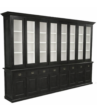 Kasten van de Koning Buffetkast Dronten zwart - wit 350 x 240cm