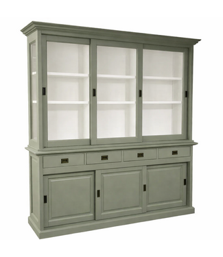 Kasten van de Koning Buffetkast Engels groen Jubbega 180cm