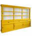 Buffetkast geel Sneek 300cm soft
