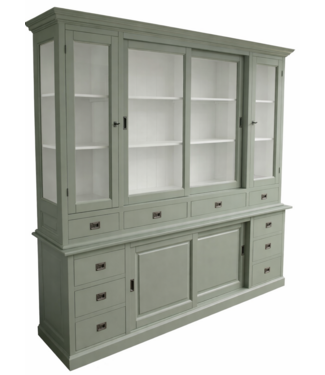 Kasten van de Koning Buffetkast Engels groen Vleuten 225cm