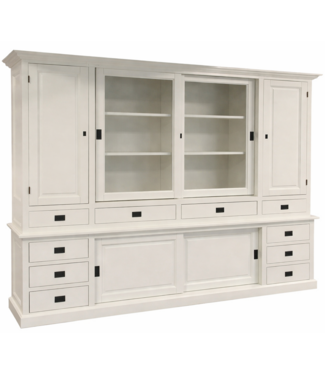 Kasten van de Koning Buffetkast wit Goirle 260 x 225cm