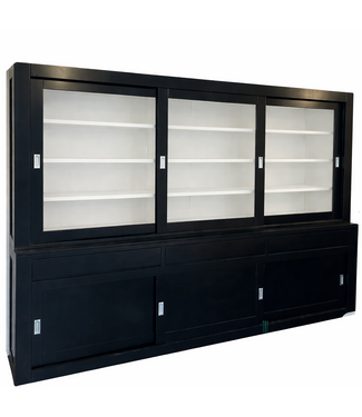 Kasten van de Koning Buffetkast zwart – wit Enschede 300cm soft close