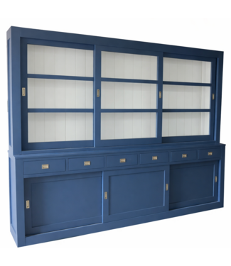 Kasten van de Koning Buffetkast XL blauw Hasselt 300cm