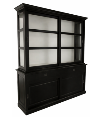 Kasten van de Koning Buffetkast zwart Putten 200 x 220cm