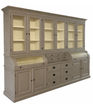 Kasten van de Koning Buffetkast grijs Bastiaan 300cm
