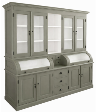 Kasten van de Koning Buffetkast Engels groen Bastiaan 200cm
