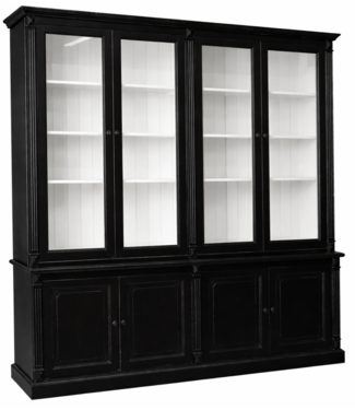 Kasten van de Koning Buffetkast zwart Toulouse 220 x 240cm