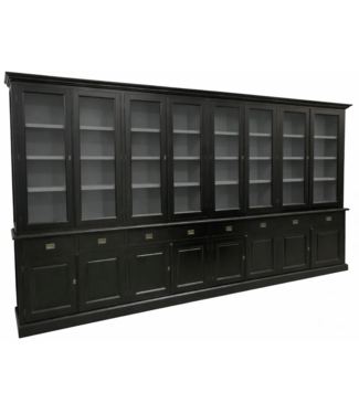 Kasten van de Koning Buffetkast Dronten XXXL zwart - grijs 400 x 240cm