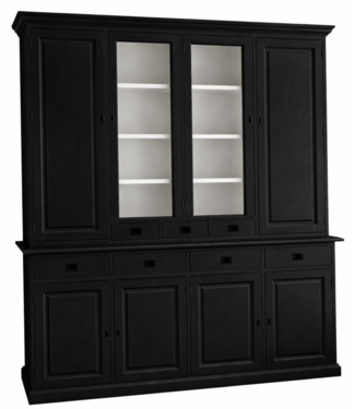 Kasten van de Koning Buffetkast zwart Lelystad 220 x 235cm