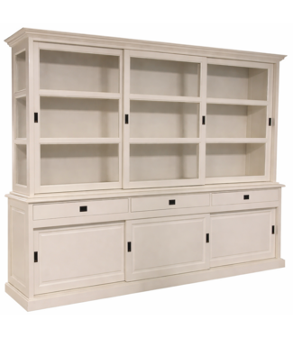 Kasten van de Koning Buffetkast wit Putten XXL 300 x 240cm soft close