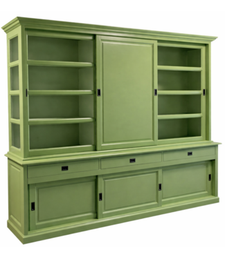 Kasten van de Koning Buffetkast bleekgroen - bleekgroen  Deurne 260 x 240cm dichte middendeur