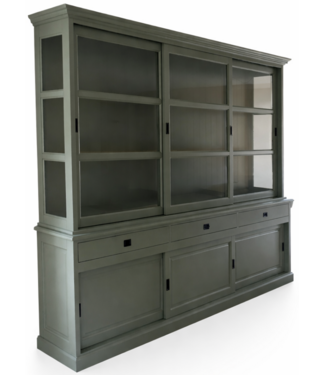 Kasten van de Koning Buffetkast Engels groen - Engels groen Putten 300 x 240cm