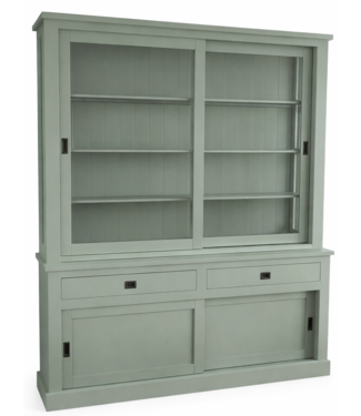 Kasten van de Koning Buffetkast Engels groen - groen Gouda 200 x 240cm