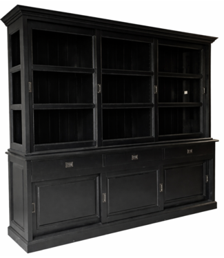 Kasten van de Koning Buffetkast zwart - zwart Beverwijk 260 x 220cm