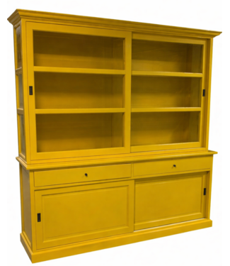 Kasten van de Koning Buffetkast oker geel Lisse 235cm