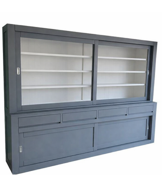 Kasten van de Koning Buffetkast grijs design soft close 300cm