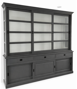 Kasten van de Koning Buffetkast grijs Beverwijk 260 x 240cm