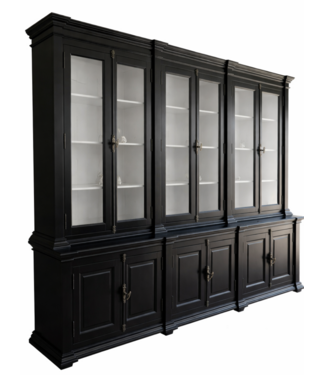Kasten van de Koning Buffetkast zwart Lara espagnolet 300 x 240cm