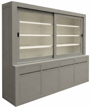 Kasten van de Koning Buffetkast Wijchen stofgrijs  240cm