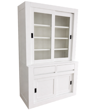 Kasten van de Koning Buffetkast wit design soft close 120cm