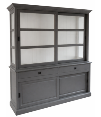 Kasten van de Koning Buffetkast grijs Putten 200 x 220cm