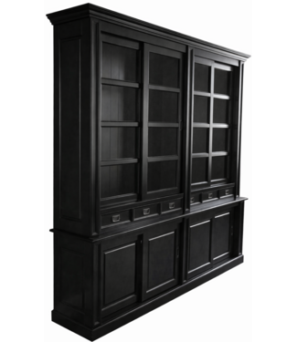 Kasten van de Koning Buffetkast zwart - zwart Utrecht 260 x 240cm