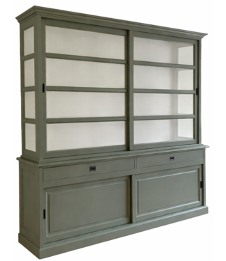 Kasten van de Koning Buffetkast Engels groen Nijkerk 240 x 240cm