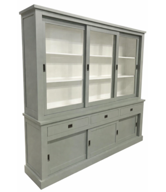 Kasten van de Koning Buffetkast Engels groen Gouda 240cm