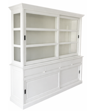 Kasten van de Koning Buffetkast wit Tilburg 240cm soft close greeploos