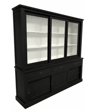 Kasten van de Koning Buffetkast zwart Gouda 240cm