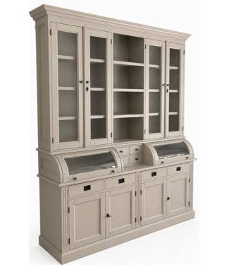 Kasten van de Koning Buffetkast anijsgrijs Helmond 200 x 240cm