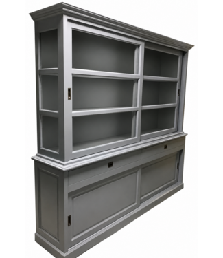 Kasten van de Koning Buffetkast pelsgrijs Putten 240cm soft close