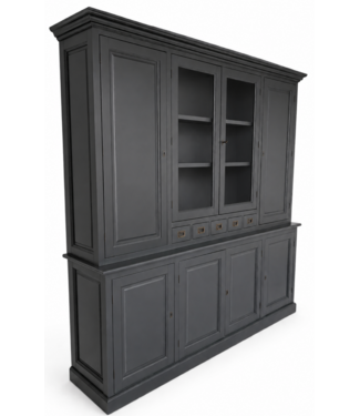Kasten van de Koning Buffetkast antraciet Weesp 220cm
