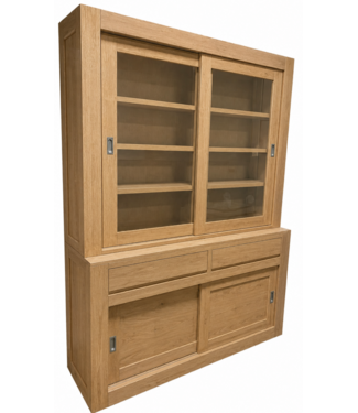 Kasten van de Koning Buffetkast design eiken – eiken 160 x 220cm