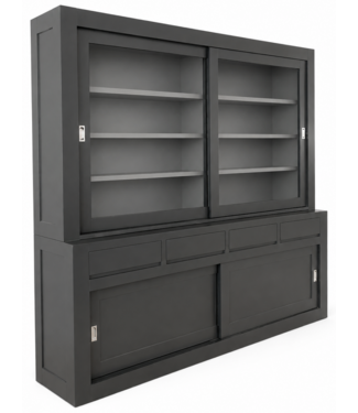 Kasten van de Koning Buffetkast antraciet - grijs design 240cm soft close