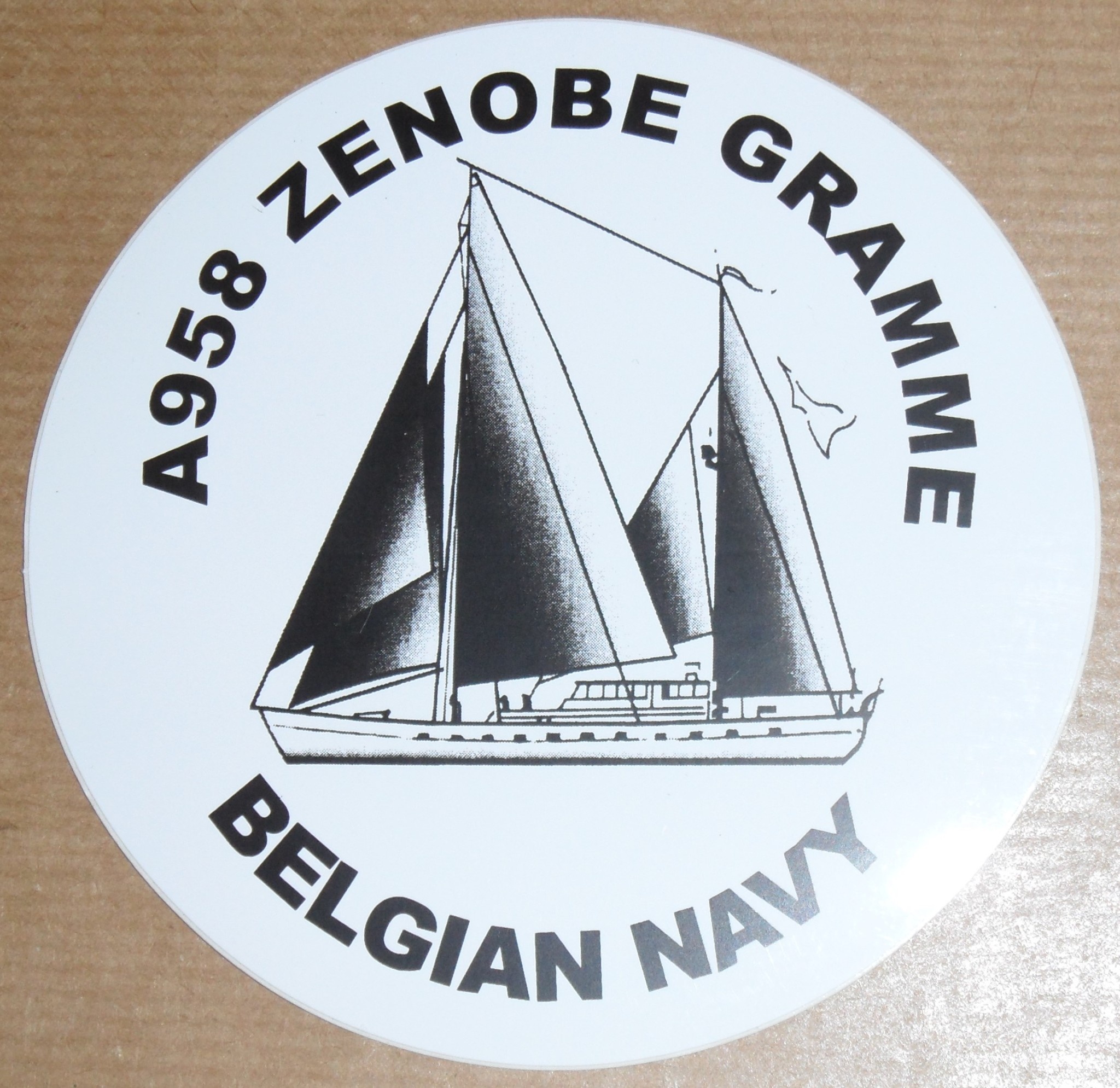 Sticker Zenobe Gramme