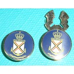 Boutons de manchette ronds