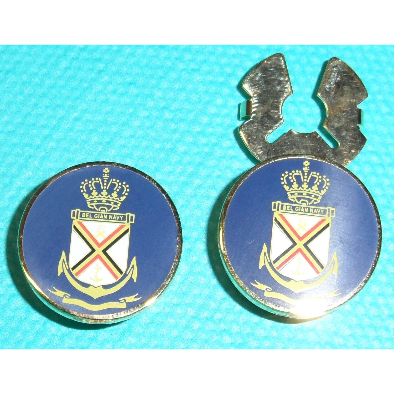 Boutons de manchette ronds