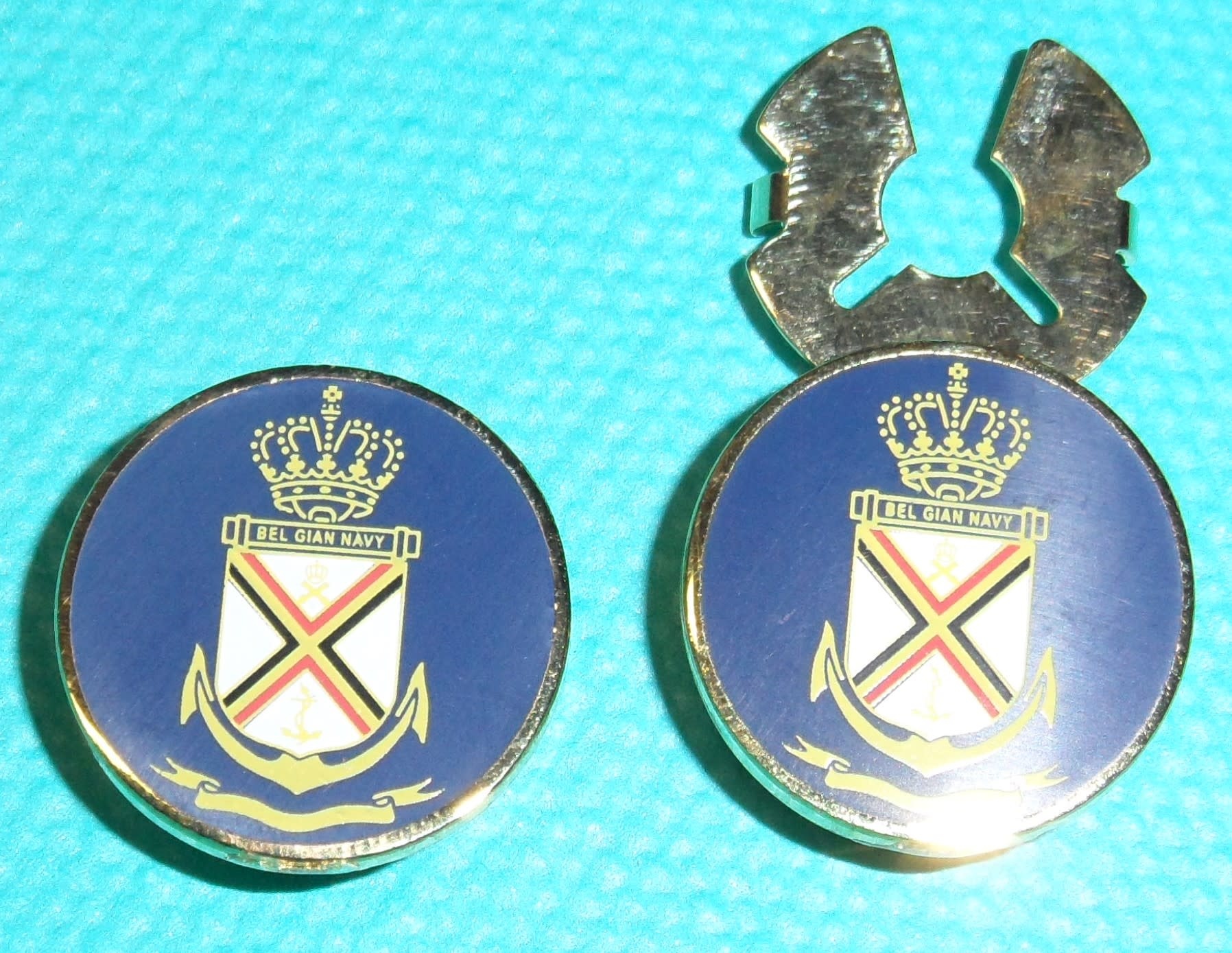 Manchetteknopen rond